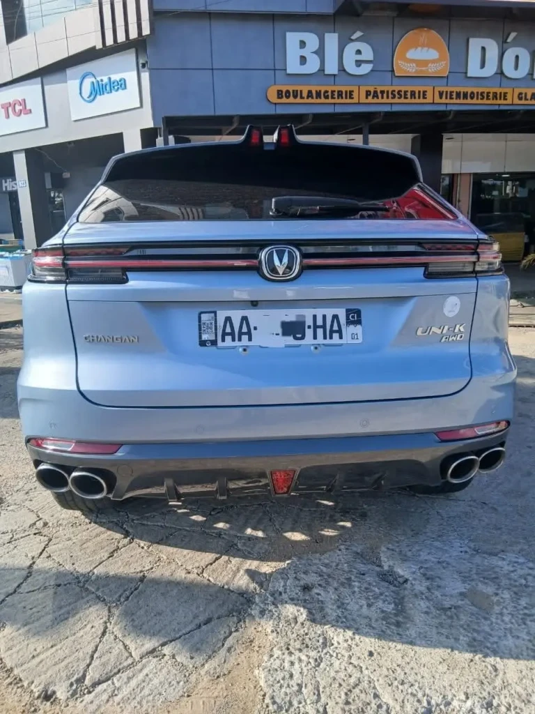 Changan UNIK à vendre Abidjan - Voiture Côte d'Ivoire